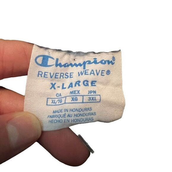 Champion‎ black reverse weave crew neck sweater - Picture 3 of 10